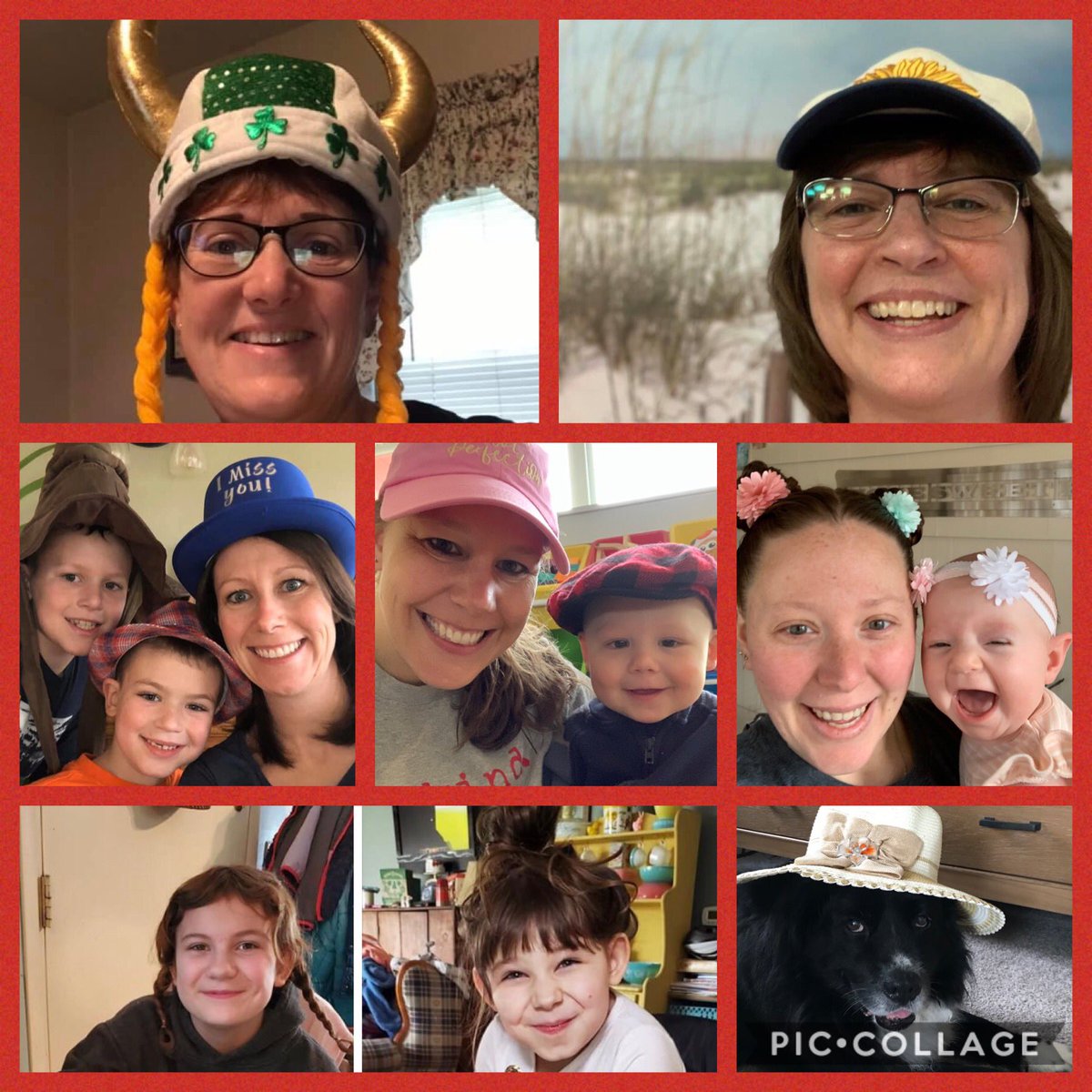 WESMarauders's tweet photo. Here is how we do crazy hat and hair day!  Don’t forget to share your pictures with us!  Tomorrow is Workout Wednesday- show us your athletic side! #VirtualSpiritWeek #MarauderSpirit @WCSMarauders @emsaxby @graciemazzullo @WilliamsonHS1 @WCSMarauders  @WMSMarauders https://t.co/XvrMwGC5gX