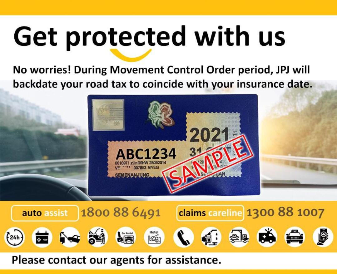 Wan_Roadtax's tweet photo. -Perkhidmatan Renew Roadtax Masih Diteruskan -

1. Insurans terus siap.

2. Sepanjang tempoh PKP ini, diberi kelonggaran untuk tidak menggunakan pelekat roadtax, cukup menggunakan resit pembayaran roadtax sebagai bukti roadtax telah dibayar

https://t.co/4yzl4stzB8 https://t.co/qt6z07pkk6