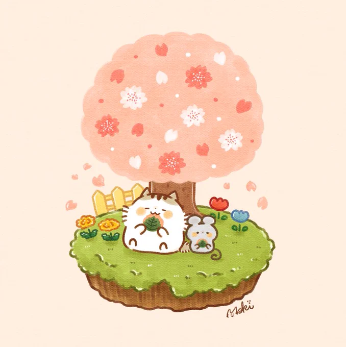 今日から4月?

#野性を忘れた猫 