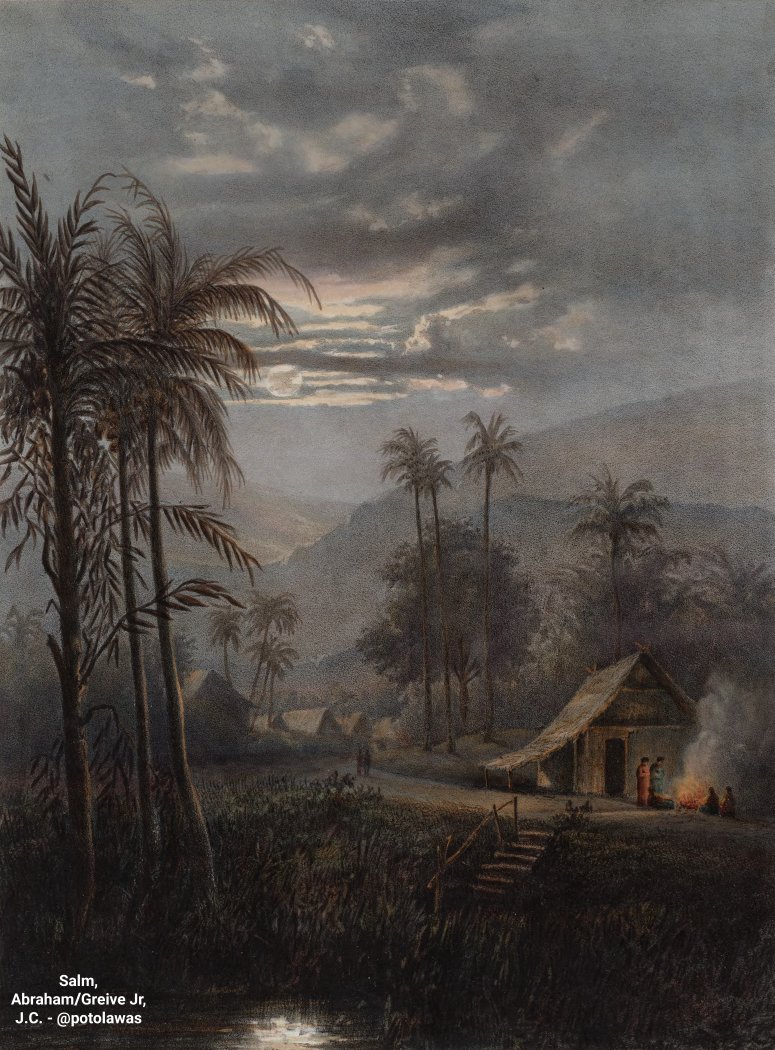 potolawas's tweet photo. Lukisan "Lansekap Cahaya Bulan di sekitar Sumedang (Kabupaten Preanger)". Published sekitar tahun 1872.
-
๐ธ: Salm, Abraham./Greive Jr, J.C.
-
#potolawas #potolawassumedang #sumedang #sumedanghits #preanger #sumedangbanget #sumedangpunya #exploresumedang #visitsumedang https://t.co/UN1xVgWIcS