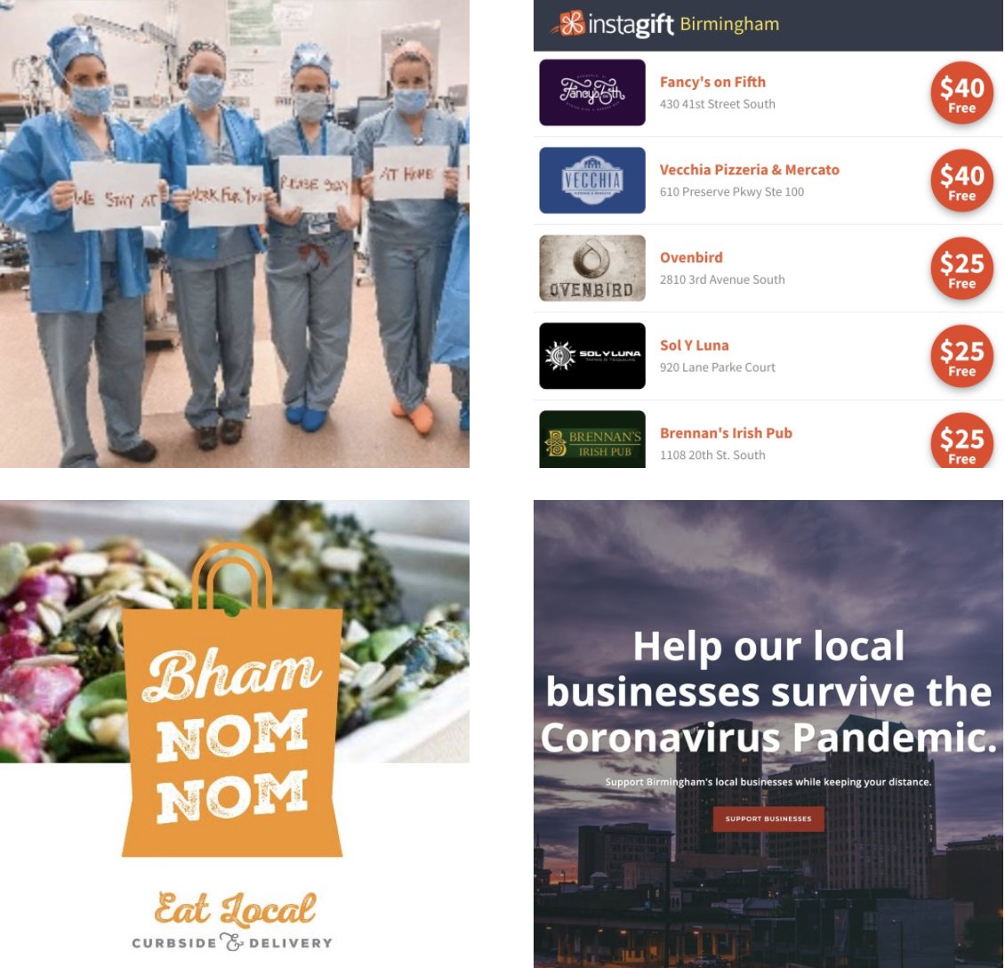 We just released a newsletter. It has information regarding special gift card deals ending tonight, and a lot of other great resources that you should be following to support local businesses during Covid-19. Check it out here: mailchi.mp/instagift/deal…