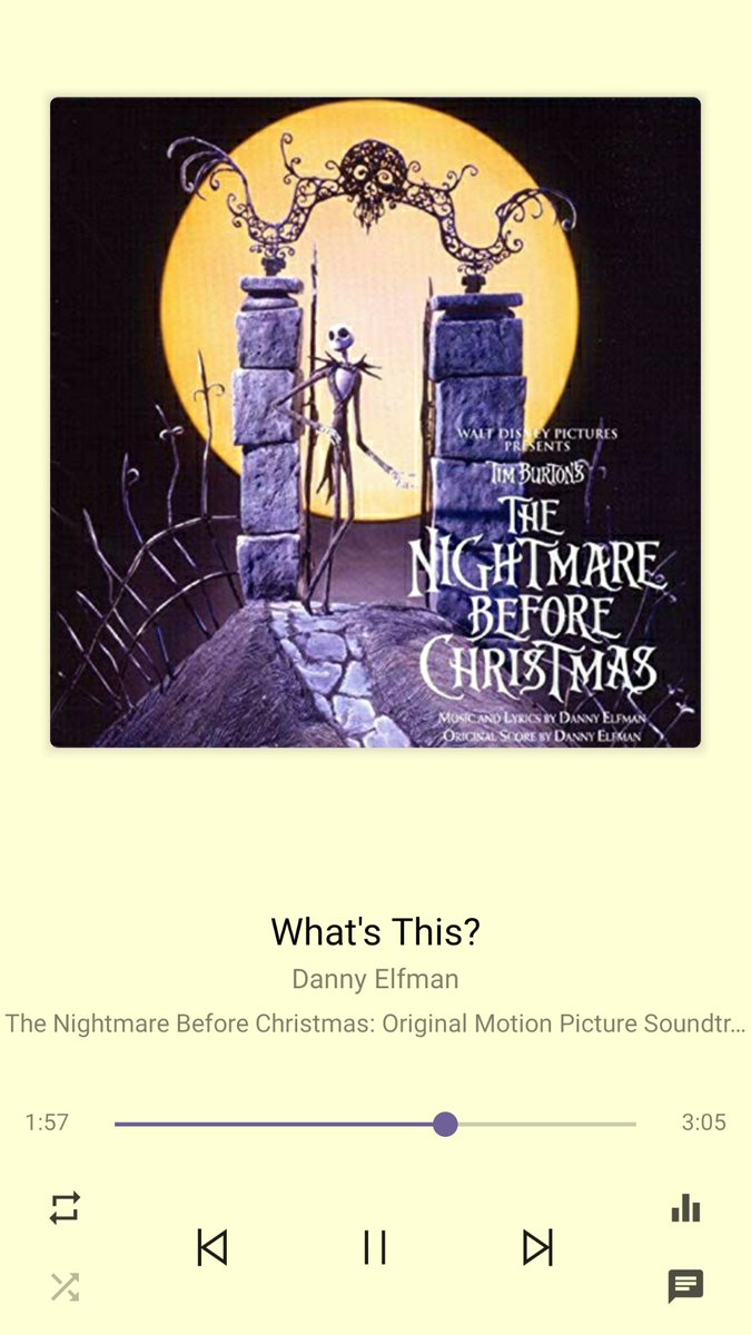 かよこさんの使い魔が歌詞をさえずる 堀込高樹 あの人が歌うのをきいたことがない とても良い 好きです なに これ が ナイトメアー ビフォア クリスマス の What S This クリスマスって何だ を思わせます ていうかタイトルも同じだ笑