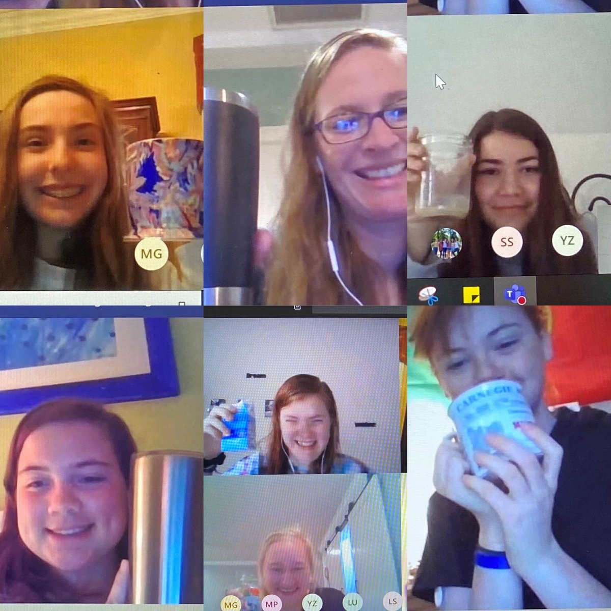 SaintMarysNC's tweet photo. Another successful day of virtual online classes, advisory meetings, club activities (our Folding for Fun Club creating Origami after school), and working from home! @SaintMarysNC #virtuallearning #virtualsms #saintsstrongtogether #wevegotthis https://t.co/cBa2x8A6ES