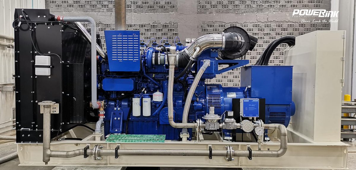 Powerlink_AU's tweet photo. Not only do we make the world's best generators, we also manufacture biogas generators... this one is ready to come off the testing board.

Power output of 350kW. 50kW -1000kW for the range. https://t.co/8KUnxrGrjl