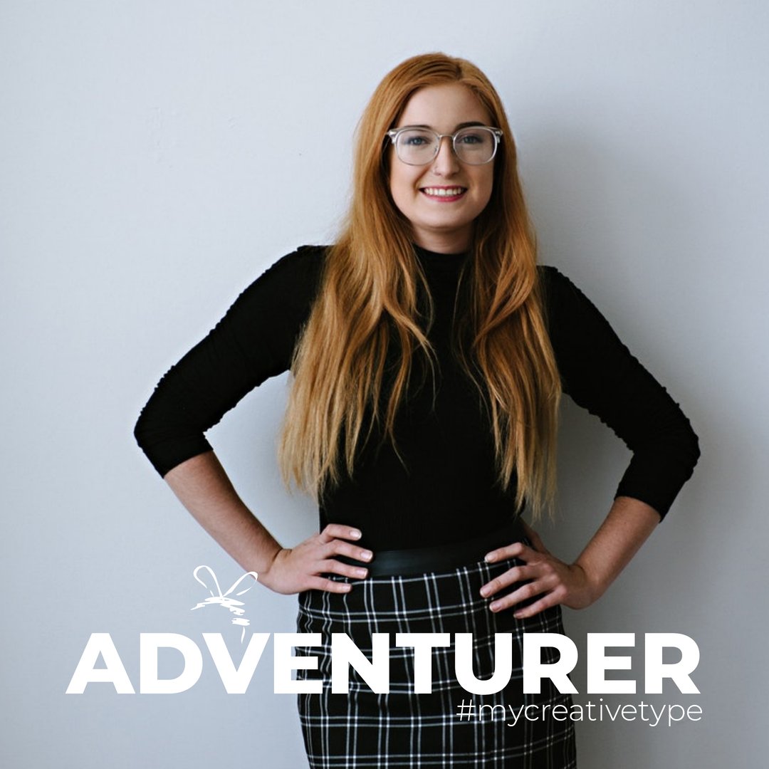 SandflyMktg's tweet photo. Tenille is an Adventurer! She took the Adobe Creative Types Test!⁠
⁠
Creative Strengths: High levels of creative energy, spirit of curiosity and play⁠
Untapped Potential: Committing yourself to developing one particular skill or project⁠

#mycreativetype https://t.co/qaY8M9bEEx