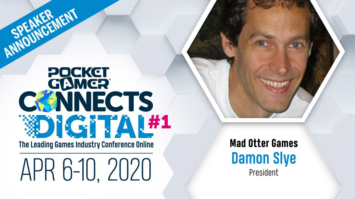 pgbiz's tweet photo. Learn how an MMO survived 15 days of downtime with Mad Otter Games’ Damon Slye at Pocket Gamer Connects Digital #1, April 6-10. THE B2B mobile games industry conference goes online. Use code SAVEONLINEMC10 for 10% off. Book now: https://t.co/fqT4RvzWnL @DamonSlye https://t.co/HdMIMWvF6b
