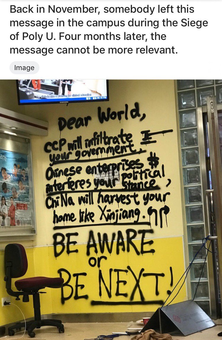 freedomodeerf2's tweet photo. We have told you - BE AWRE.
#WuhanCoronavius #ChineseVirus #ChinaLiedPeopleDied https://t.co/9H9NEk572X