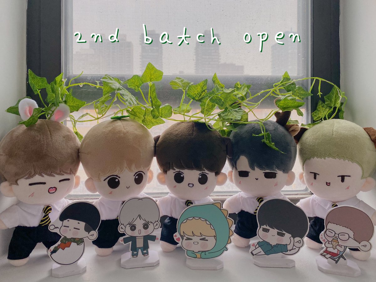 shinee plush dolls