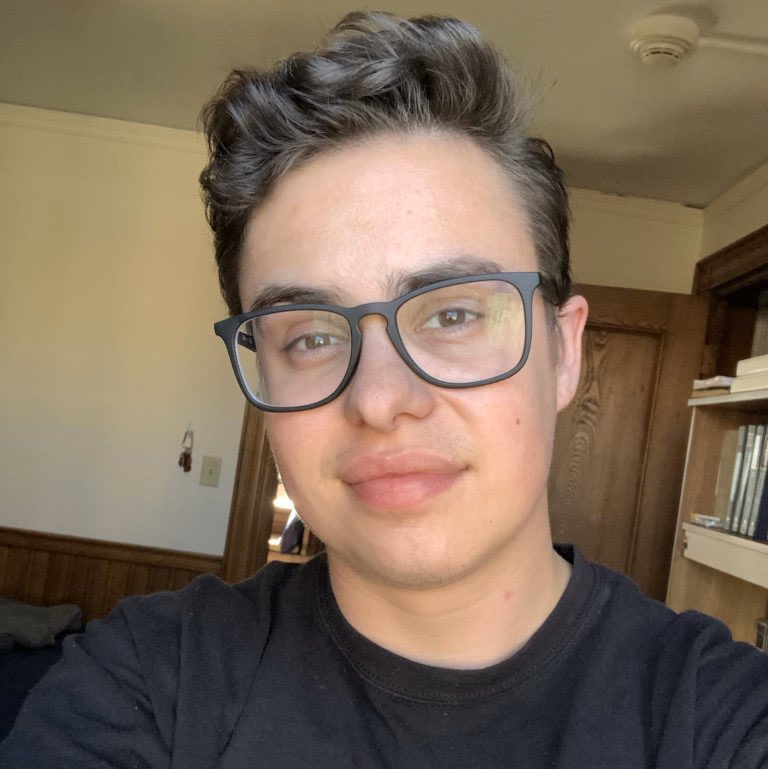 HLSLambda's tweet photo. Meet Lambda: John is a #trans guy who was raised in #Berkeley, CA and came out in Davis &amp; Sacramento, CA. He appreciates his Central Valley queer fam very much. John has a BA from UC Davis in #Anthropology and worked as a paralegal for three years before heading off to HLS. #TDOV https://t.co/mgeEOG3uWK