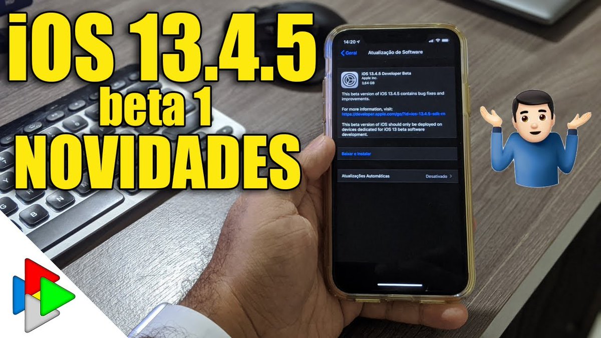 luissfelippee's tweet photo. APPLE LANÇA IOS 13.4.5 - E VAMOS COM AS NOVIDADES #ios1345 #iOS1345DevBeta1 #ios1345beta #IOS13 #Apple #iPhone
🎦 - https://t.co/jANoJrDTrx https://t.co/KQGfRWQZVH