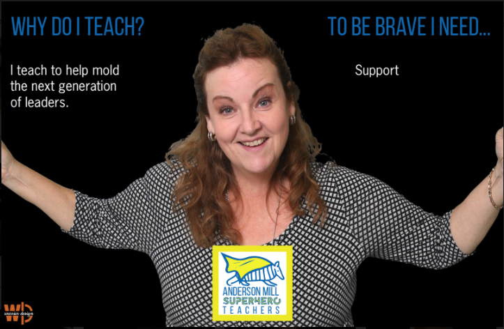 AndersonMillEl's tweet photo. Be Bold. Be Brave. Be You. @molina317 @txWarriorDesign @keepitdigital @mrsburnettAME https://t.co/FThMCm97RP