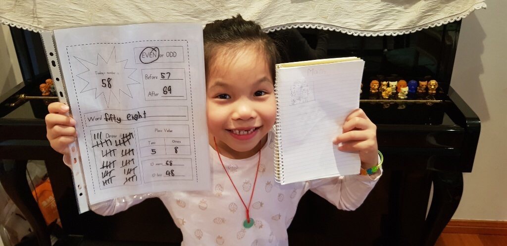 I love how 2L are trying their very best to follow our Year 2 online timetable. I'm sure it's been tough for them but they are persevering! #onlinelearning