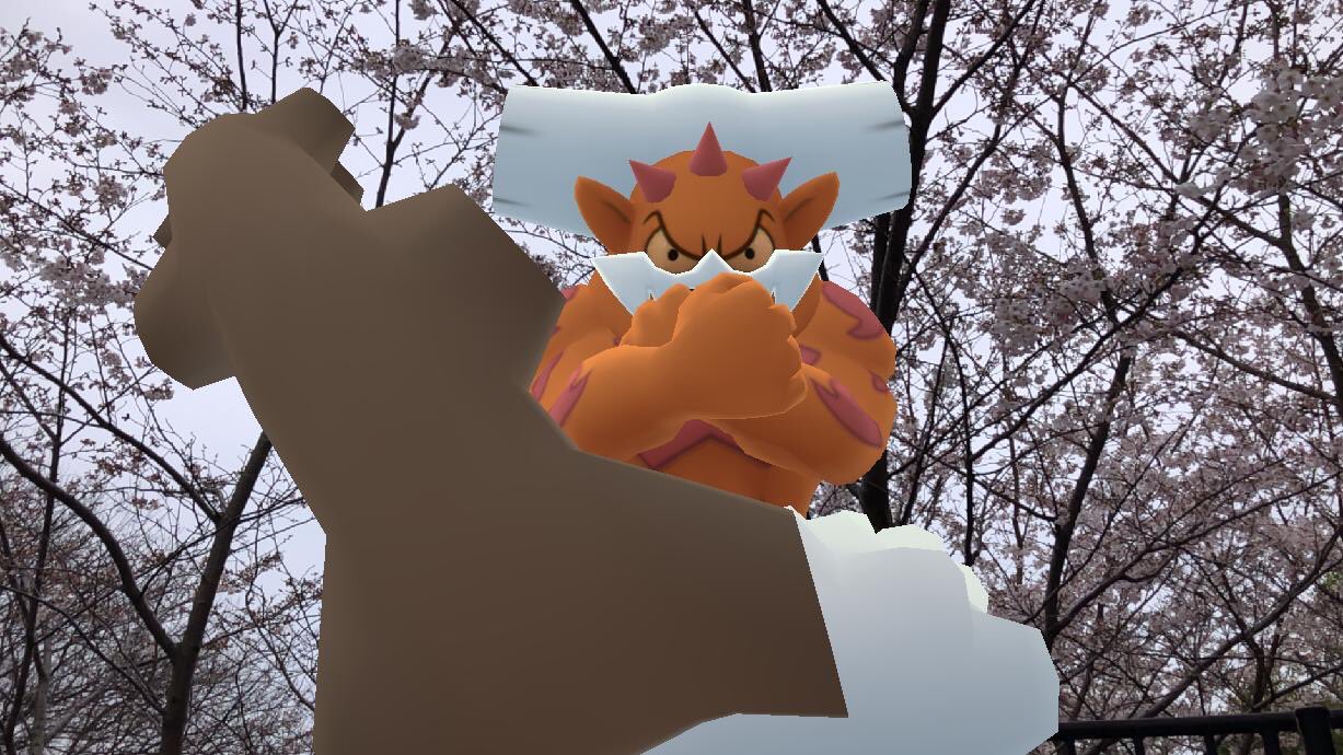 かずき Webmobile ランドロス 秘儀 桜吹雪 どやっ タイプ フェアリー 3ゲージ 威力 0 Pokemongo ポケモンgo Gosnapshot Pokemongoar ポケモンgoar ポケモンgoar写真 桜吹雪 神戸 T Co 2vptzchrqv Twitter