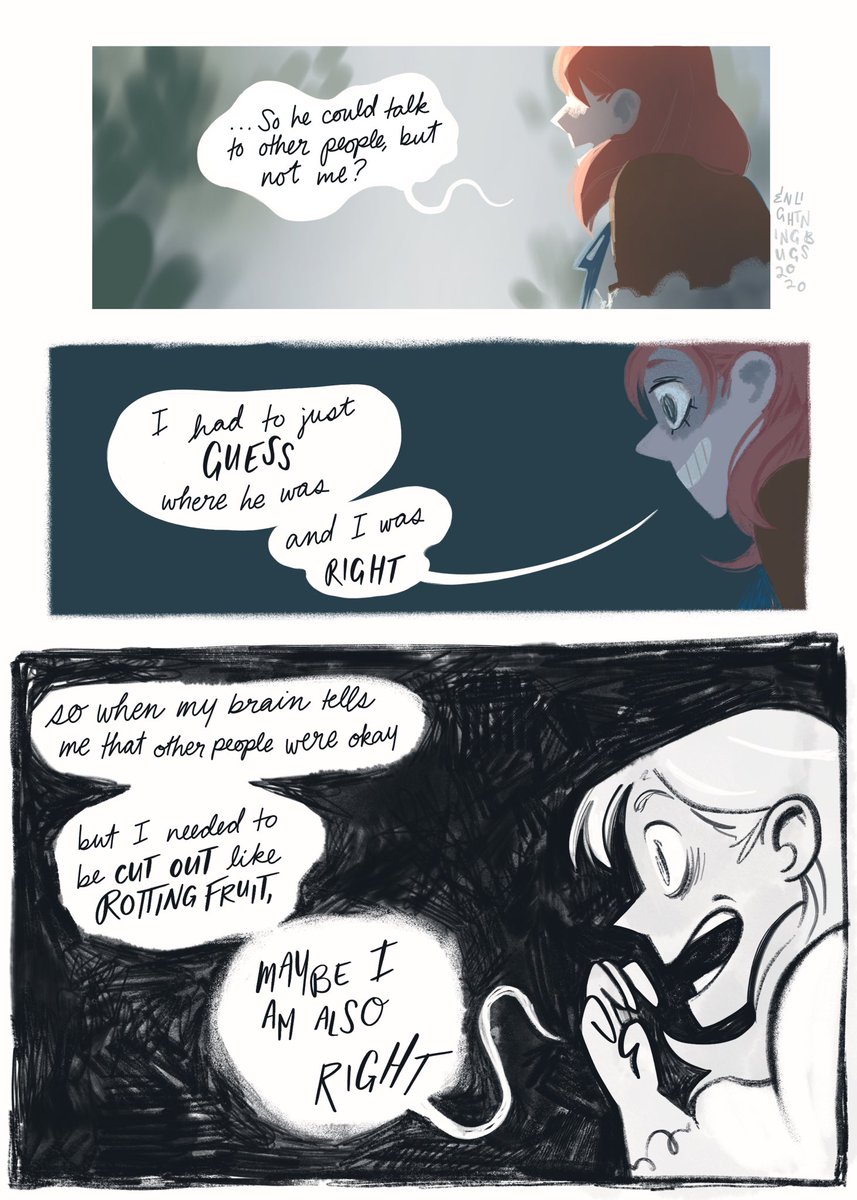 Upset Annette Dominic comic 