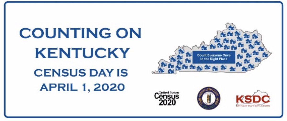 WilSchroder's tweet photo. With so much going on right now, it would be easy to forget to complete your Census survey. Please don’t! The Census determines the amount of federal $ sent to the states &amp; the # of members KY sends to Congress. At the state level, it will be used for redistricting.  #KYCounts https://t.co/5BbmNM6yac