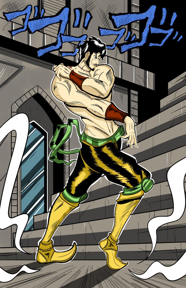 luismfg1995's tweet photo. a commission that I make, I hope you like it

#jojosbizarreadventure  #jojo_anime https://t.co/n9dqcwl9xw