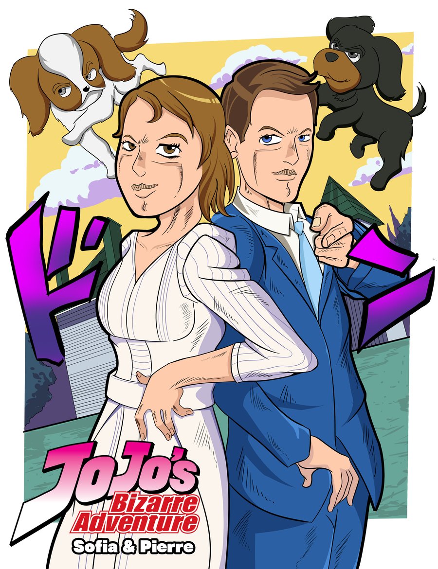 luismfg1995's tweet photo. a commission that I make, I hope you like it

#jojosbizarreadventure  #jojo_anime https://t.co/EimCxr5et3