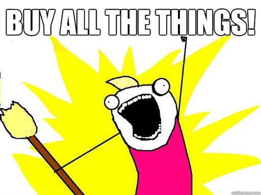 BattleBornDem's tweet photo. Me: Being stuck at home is a great time to save money. 

Every store: Huge sale + free shipping 🎉

Me: https://t.co/h8rFiJhDOp