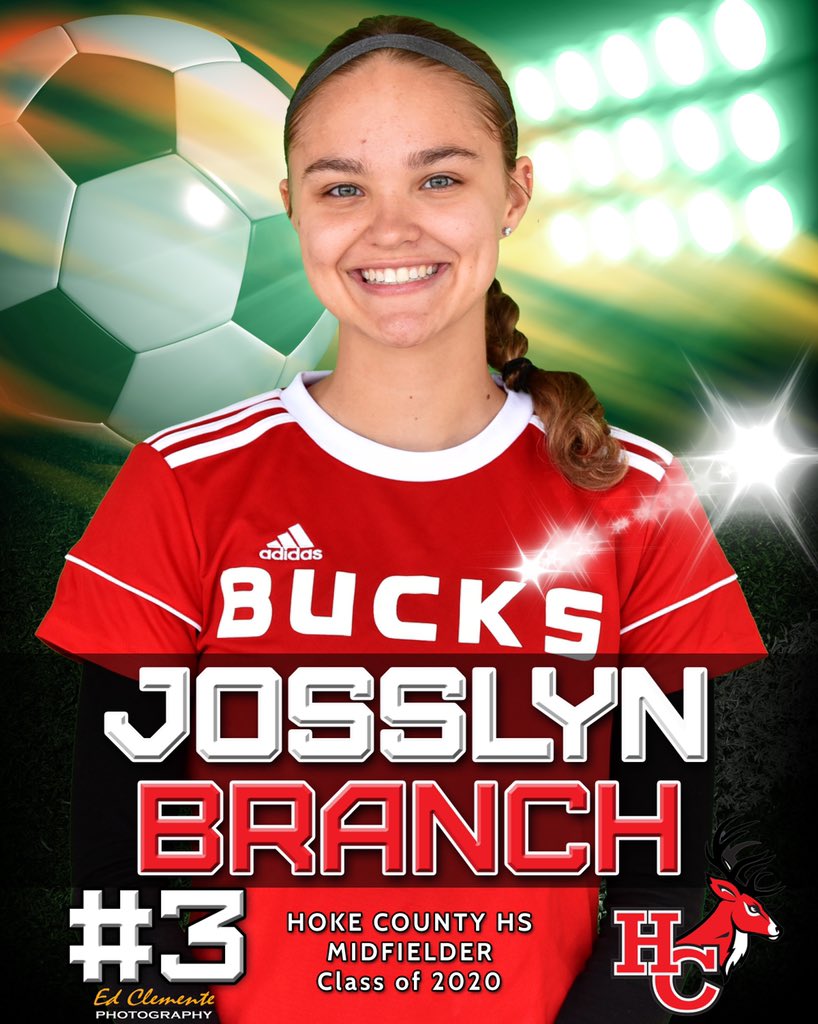 HokeAthletics's tweet photo. @HokeCountyHS Senior Standout
⚽️ Josslyn Branch

@EdClementePhoto @SportsBlastNC @TheNJ_Sports @910Preps @HokeSportsMed @NCHSAA @HCHS_BucksGS https://t.co/miCLzeUf0o
