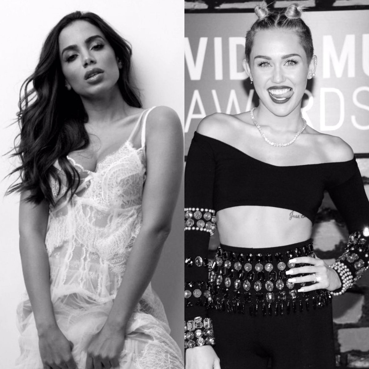 sitepopnet's tweet photo. Internacional sim amor! 

Miley Cyrus acaba de anunciar os próximos convidados para seu programa “Live With Miley” no Instagram, e entre eles está Ashley Longshore, Zoe Kravitz, Diplo e nossa maior estrela brasileira Anitta! https://t.co/u0OhvnSzYD