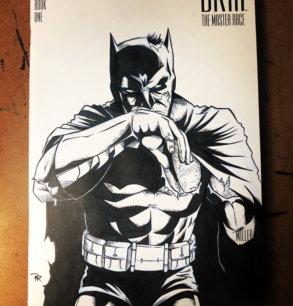 thatguydraws's tweet image. Making progress #Batman #dccomics #workinporgress #commission #sketchcover #geek #nerd