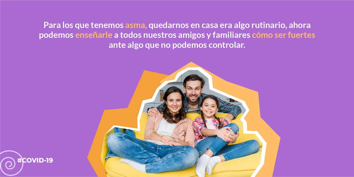 RespiraVidaOrg's tweet photo. Las personas con #asma saben lo que es aislarse del mundo para cuidar su salud, tener mucha higiene en casa para evitar desmejoras y saben cómo cuidar y preservarse ante la incertidumbre. Por eso, durante esta pandemia, tenemos que ser más fuertes y responsables que nunca. 🙂 https://t.co/gZbN1dHGqP