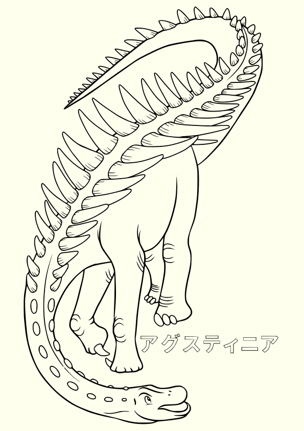 توییتر ぬりえワールド 京都から世界へ 無料の塗り絵使ってね در توییتر 新たにキケロさんに恐竜の塗り絵を沢山提供していただけました キケロさん本当にありがとうございます 名前全部わかりますか わかったら恐竜博士だ ギガントスピノサウルス