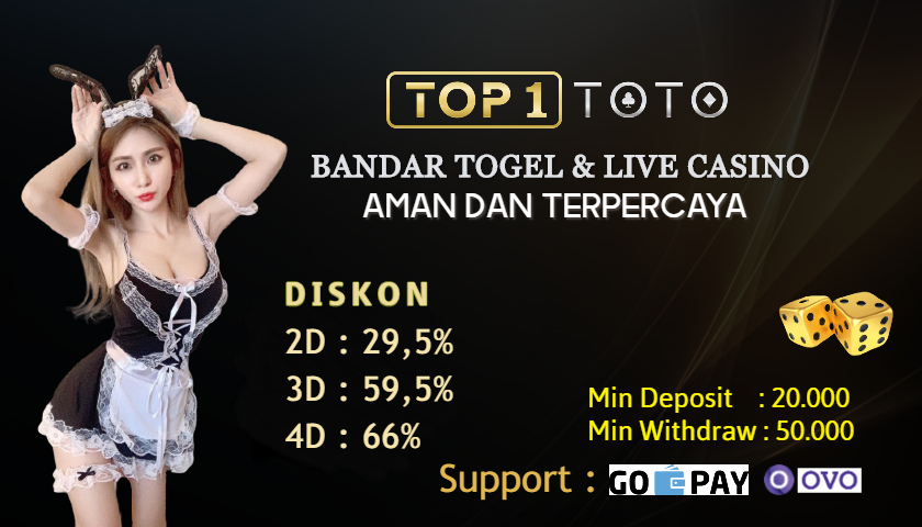 Top1Toto's tweet photo. TELAH HADIR ONLINE TOGEL DENGAN DISKON TERTINGGI 
Bonus Cashback Sampai 5%
Bisa Depo Via Ovo Dan Gopay

 Whatsapp +85517338789
Link : https://t.co/gaOyIWNxFx
https://t.co/BIZKMTvDCH
https://t.co/1i2uVi1loR
#togelonline #togelsydney
#togelsingapore #togeljitu #togelhongkong #togel https://t.co/O7pB68eidf