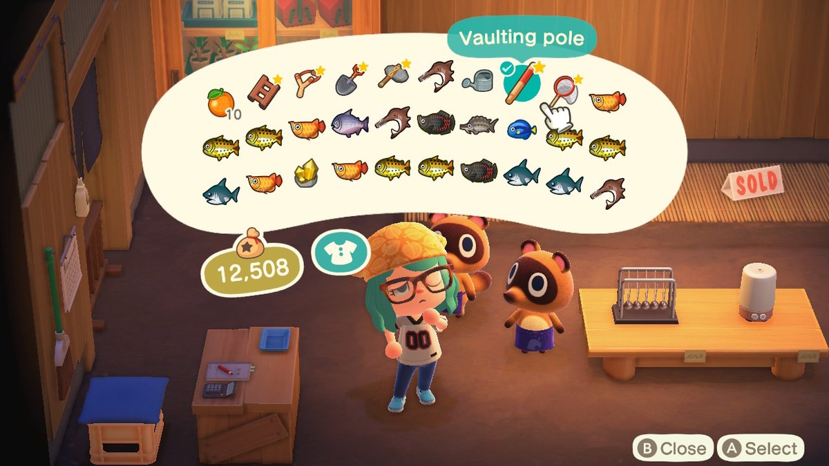 MoonisleA's tweet photo. After this trip, I'm going to rest!!!!
Such an awesome fishing tonight!!!
#AnimalCrossing #ACNHBR #NintendoSwitch https://t.co/e4dNsstIcn