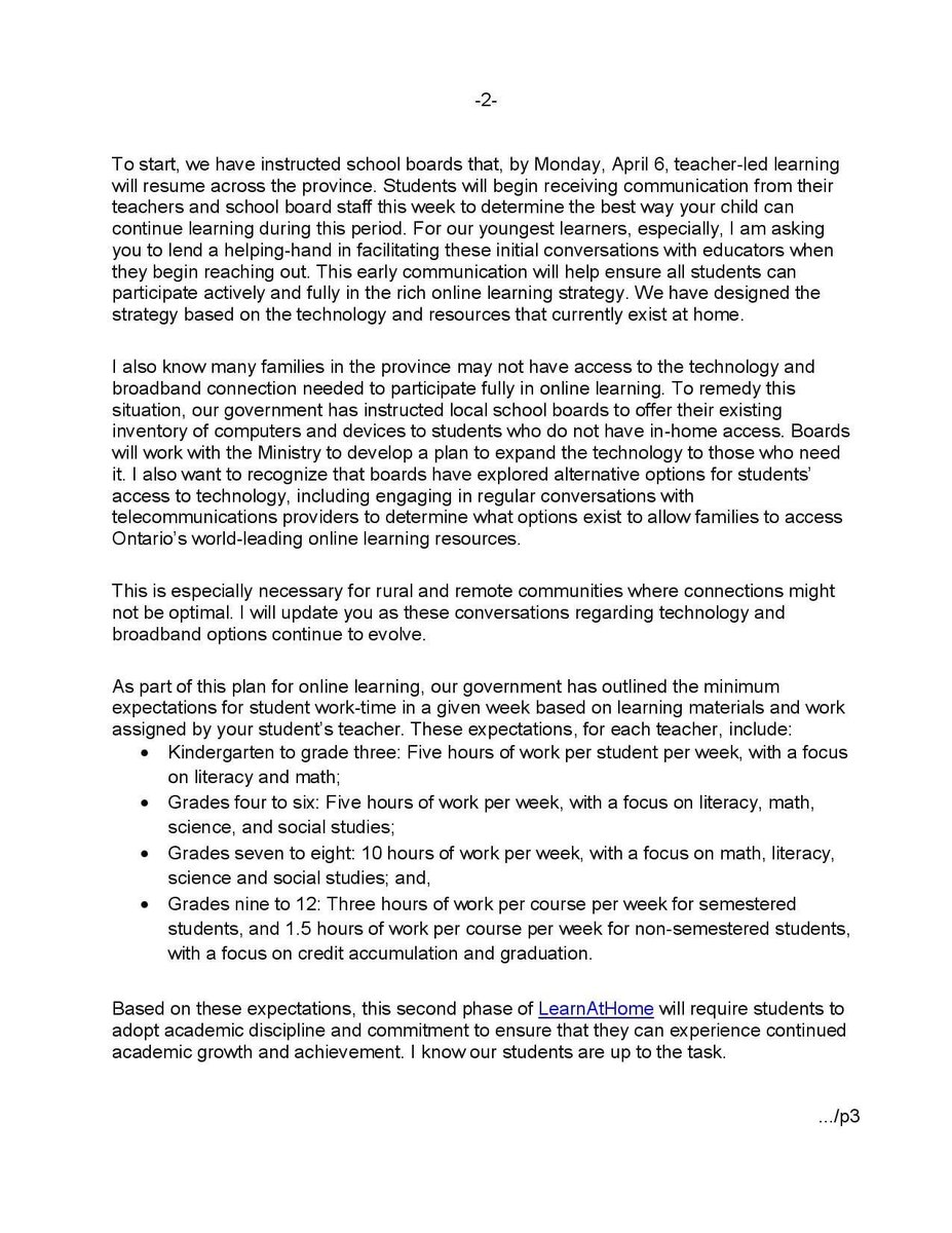 Sflecce's tweet photo. SHARE my latest open letter to parents.

Together, we are making progress for students.

#onpoli https://t.co/75CStDxFx9