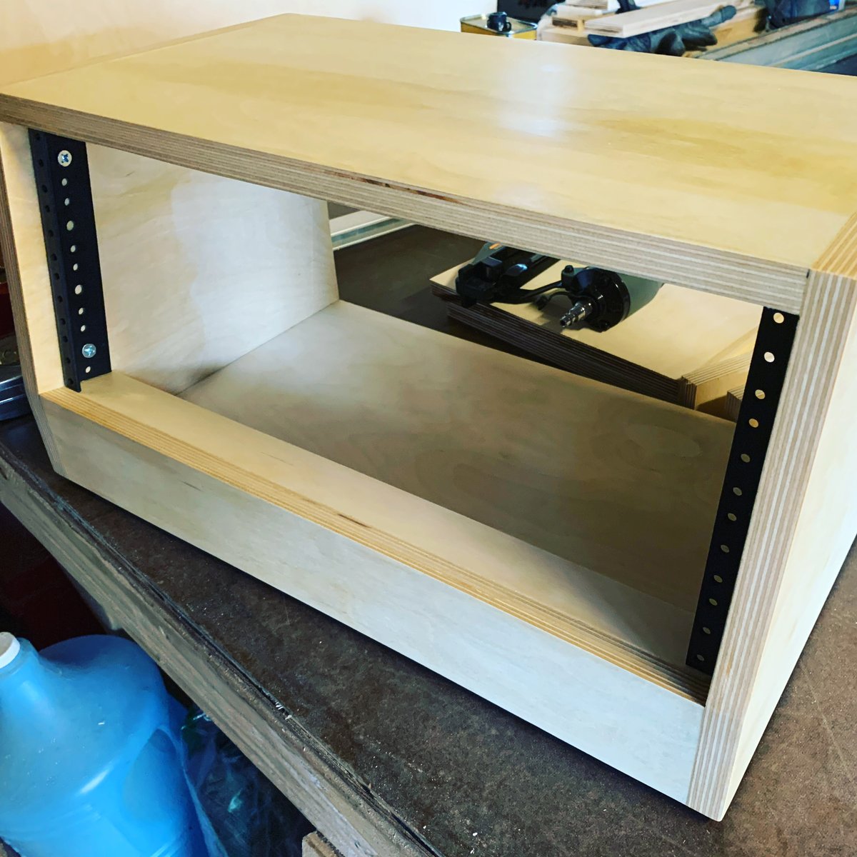 scottu's tweet photo. Today’s quarantine project. More furniture to come! #composer #acoustics #diy #musicstudio #featurefilm #documentary #webseries #oregonmade #ompamember #nwfilm #filmmaking #indiefilmmaking #filmscore https://t.co/W7B7uZxt8r