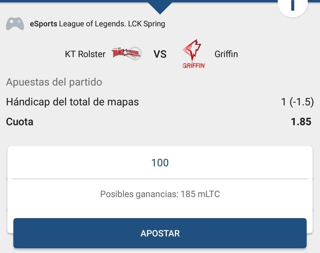 IamLPicks1's tweet photo. Next play
🖥️ eSport 
🎮 KT Rolster vs Griffin
📊 KT Rolster AH (-1.5) Maps
🏦 1.5U = 7.5% Bank
📈 1.85

#GamblingTwitter  #SportsPicks  #LOL #LPL #eSports #CKSpring #CK2020 https://t.co/DAnwtqxZPU