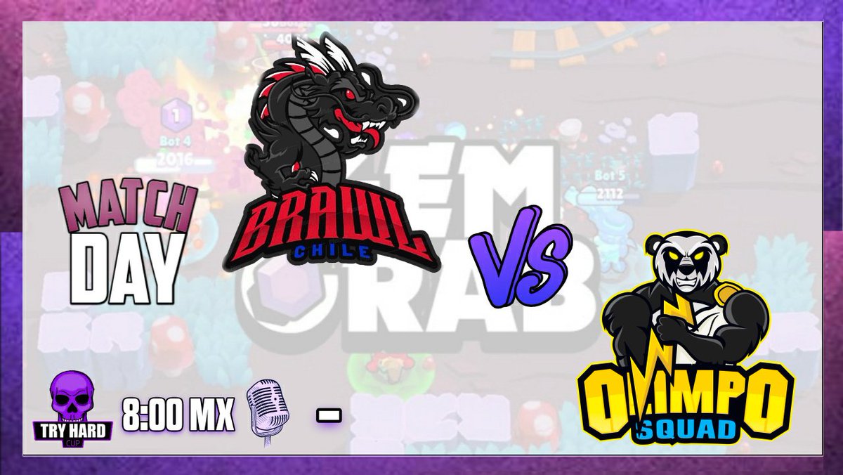 TryHardCup_Bs's tweet photo. MATCHDAY || #TryHardCup
‼ Segundo enfrenamtiendo‼
@BrawlChile_ 🆚️ @OlimpoSquad
➡️ ¿Los poderosos chilenos demostraran ser infieles a los dioses y destrozarlos o los dioses descenderán para demostrar su inmortalidad ante cualquiera?
🎙Caster: ⛔ https://t.co/BYcWkXZUU1