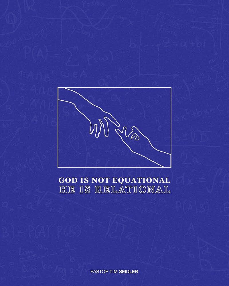 TheExperienceTE's tweet photo. God cannot be reduced to a mathematical equation or a cosmic vending machine. God is not EQUATIONAL - He is RELATIONAL! God’s greatest desire is to have a personal relationship with YOU.
- Pastor @tim_seidler
#TEChurch https://t.co/W208RUkYqV