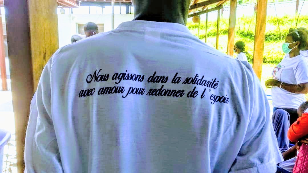 Avturtb's tweet photo. Nous agissons dans la solidarité avec amour pour redonner de l'espoir à tous ceux qui sont touchés par la tuberculose, ensemble nous vaincrons 💪 https://t.co/auxlW0lzab