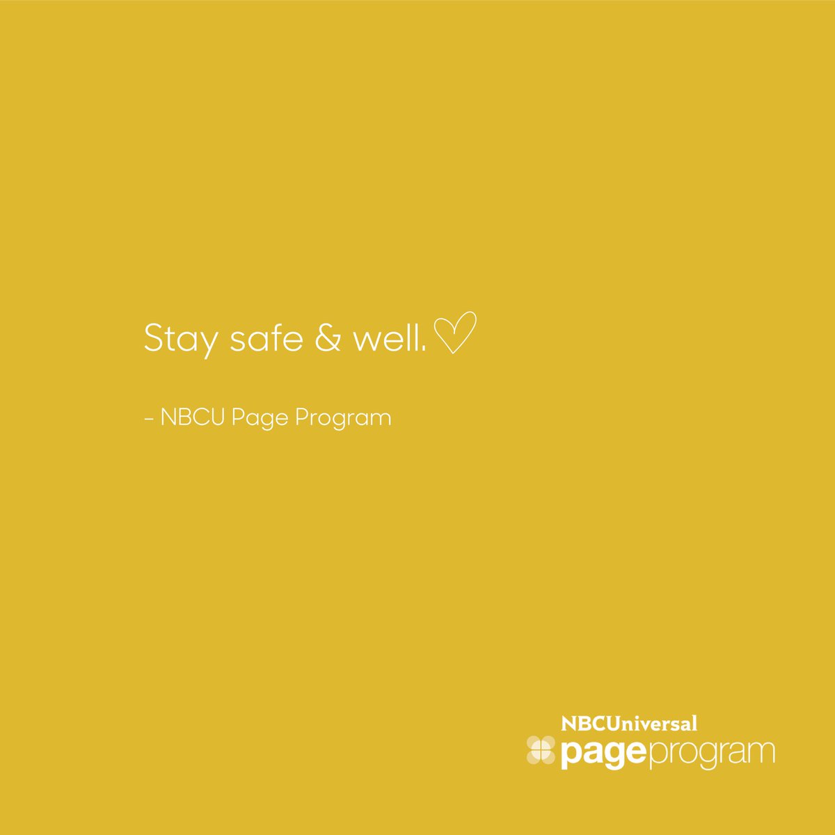 NBCU Page Program tweet media
