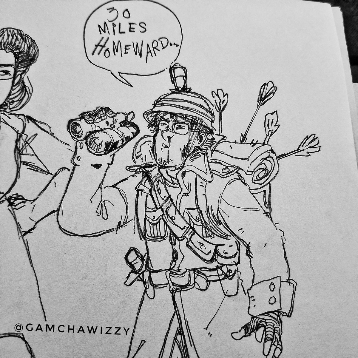 Lately all I have been drawing are very irresponsible grownups 
