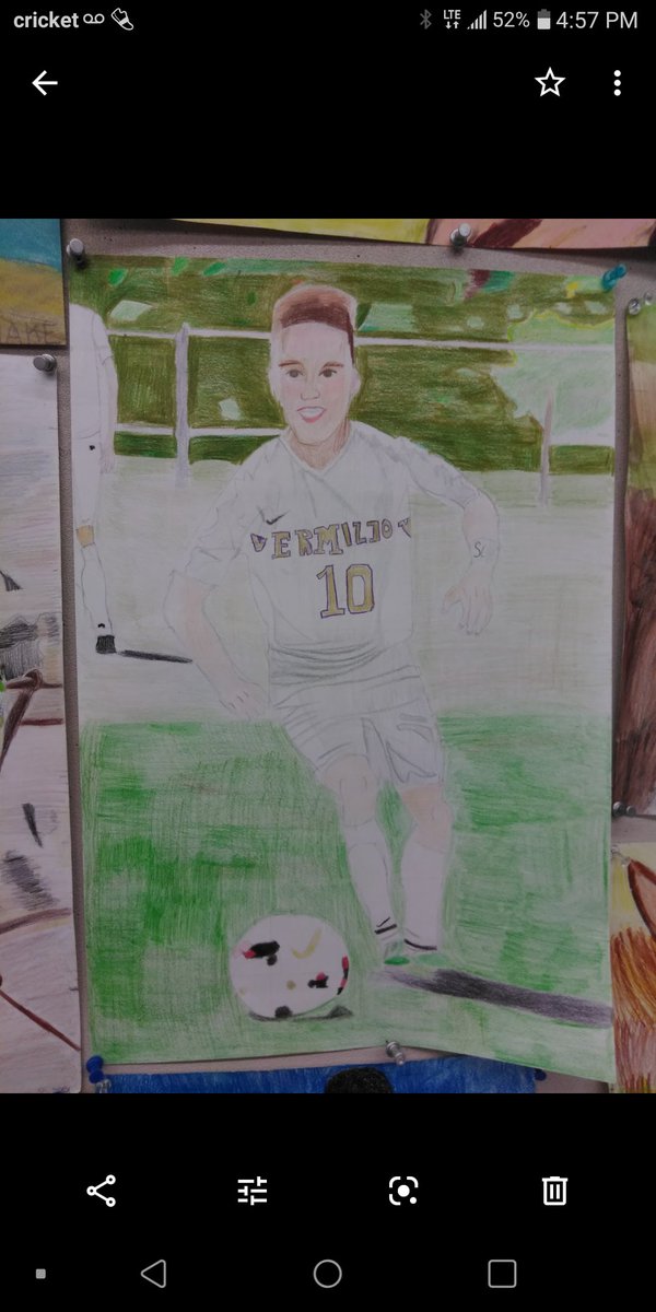 Jaci_Stask's tweet photo. #vhshastalent Another talent is drawing my brother during this quarantine!!!! https://t.co/B1xEAVstoW