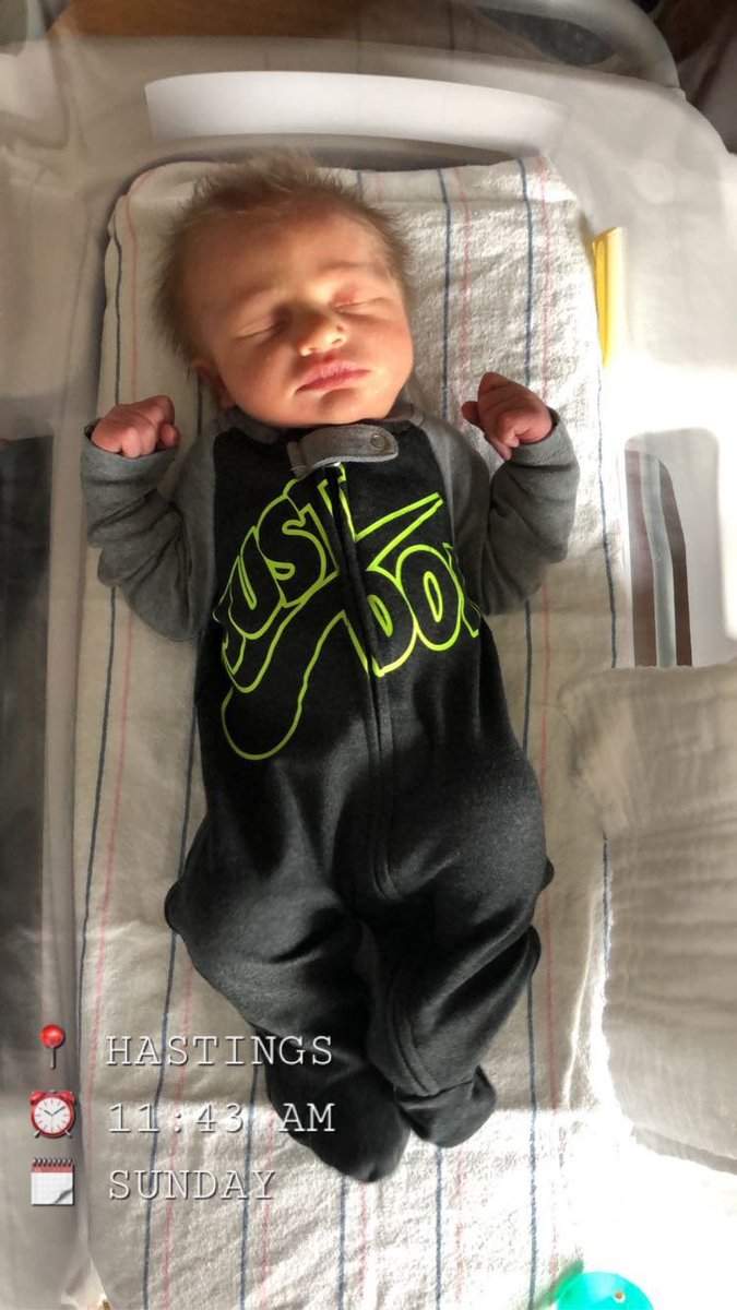 HHSRaidersGBB's tweet photo. Huge Congratulations to @CoachAddyman and his entire family as our basketball family grew by one bouncing BABY BOY! 

Introducing.... 

Johnathan James Addyman 💙
Arrived Saturday, March 28th 👶🏼 
Came in at 8 lbs 12 oz 👀 https://t.co/Ju8KcnP3wk