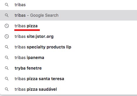 Getting results for Honours research, but not quite what I was looking for...