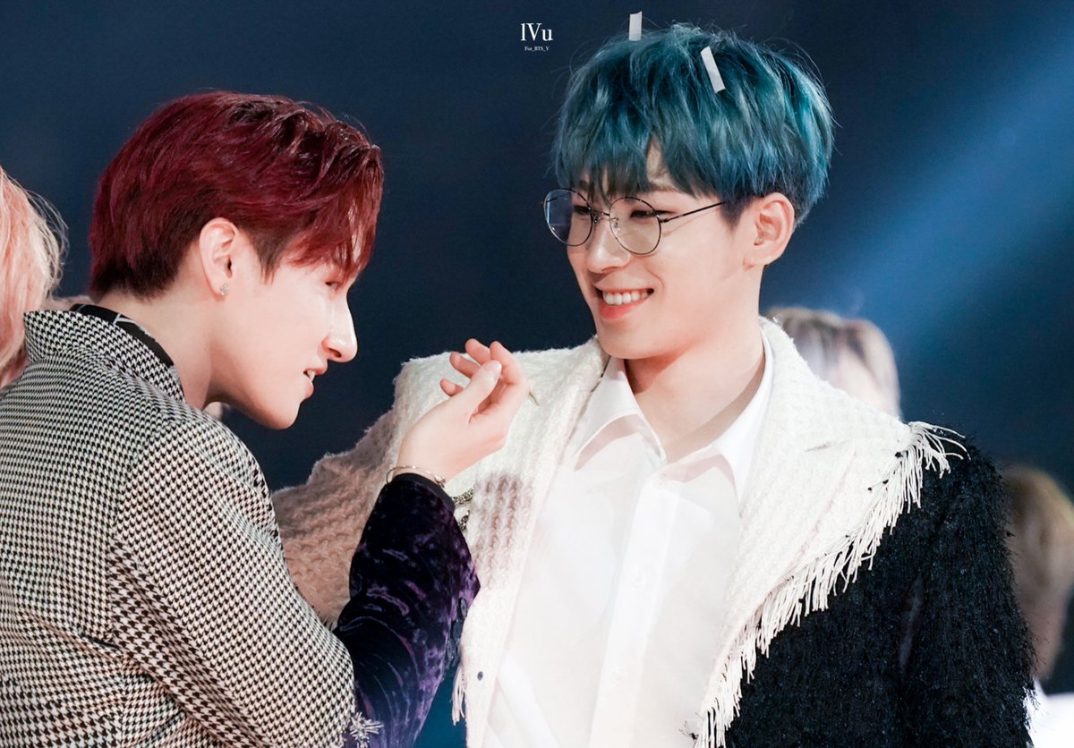 LVuBTS's tweet photo. #세븐틴⁠ #SEVENTEEN #원우 #WONWOO
#몬스타엑스 #MONSTAX #창균 #CHANGKYUN 
#happyAprilFool 💜 https://t.co/eHr7KmjUMD