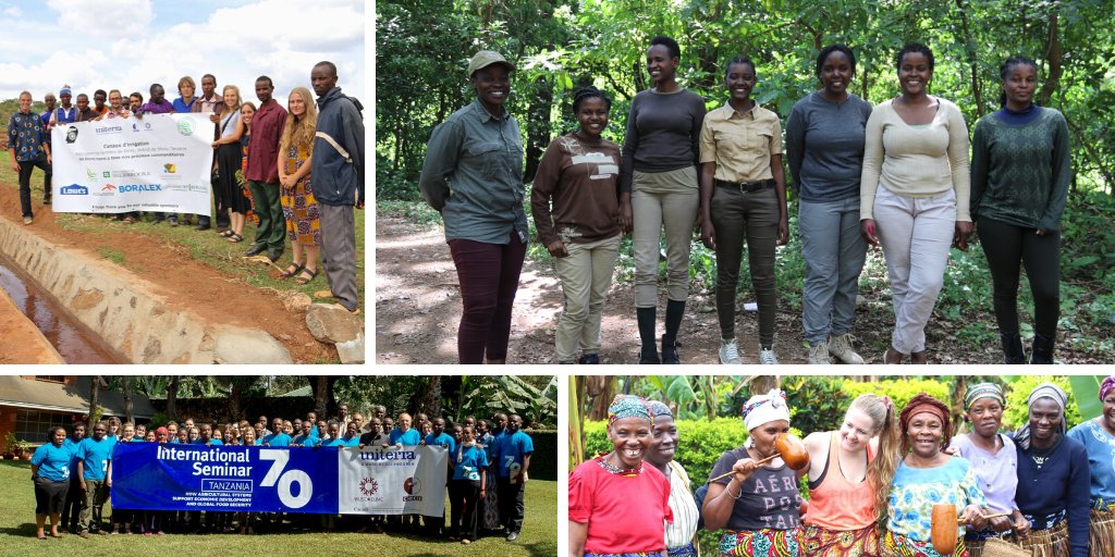 WUSCTanzania's tweet photo. We're proud of all of #Uniterra's collaborations, including the 2016 International Seminar, #GCIUS irrigation canal w/ @MviwataM, supporting @TTBTanzania Cultural Tourism, Tour Guide certification w/ @MwekaWildlifeCg &amp; drip irrigation project w/ #MVIWATA &amp; @SugecoTanzania. [2/3] https://t.co/30qQ1WI5yJ