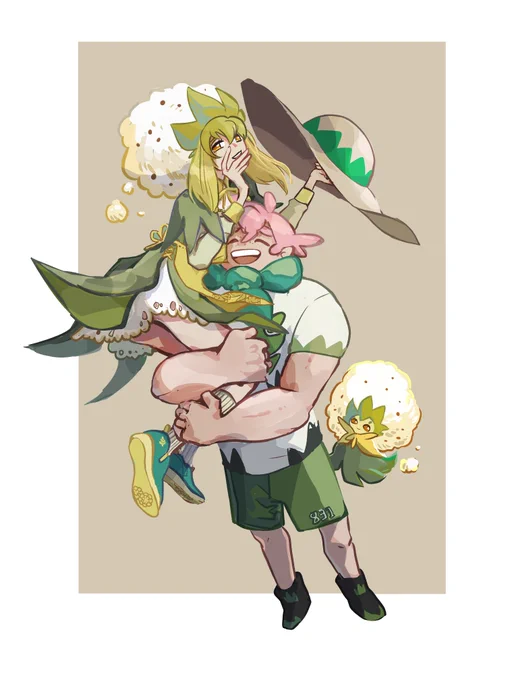 【ポケ擬】本当に綿みたいに軽いんだなぁ 