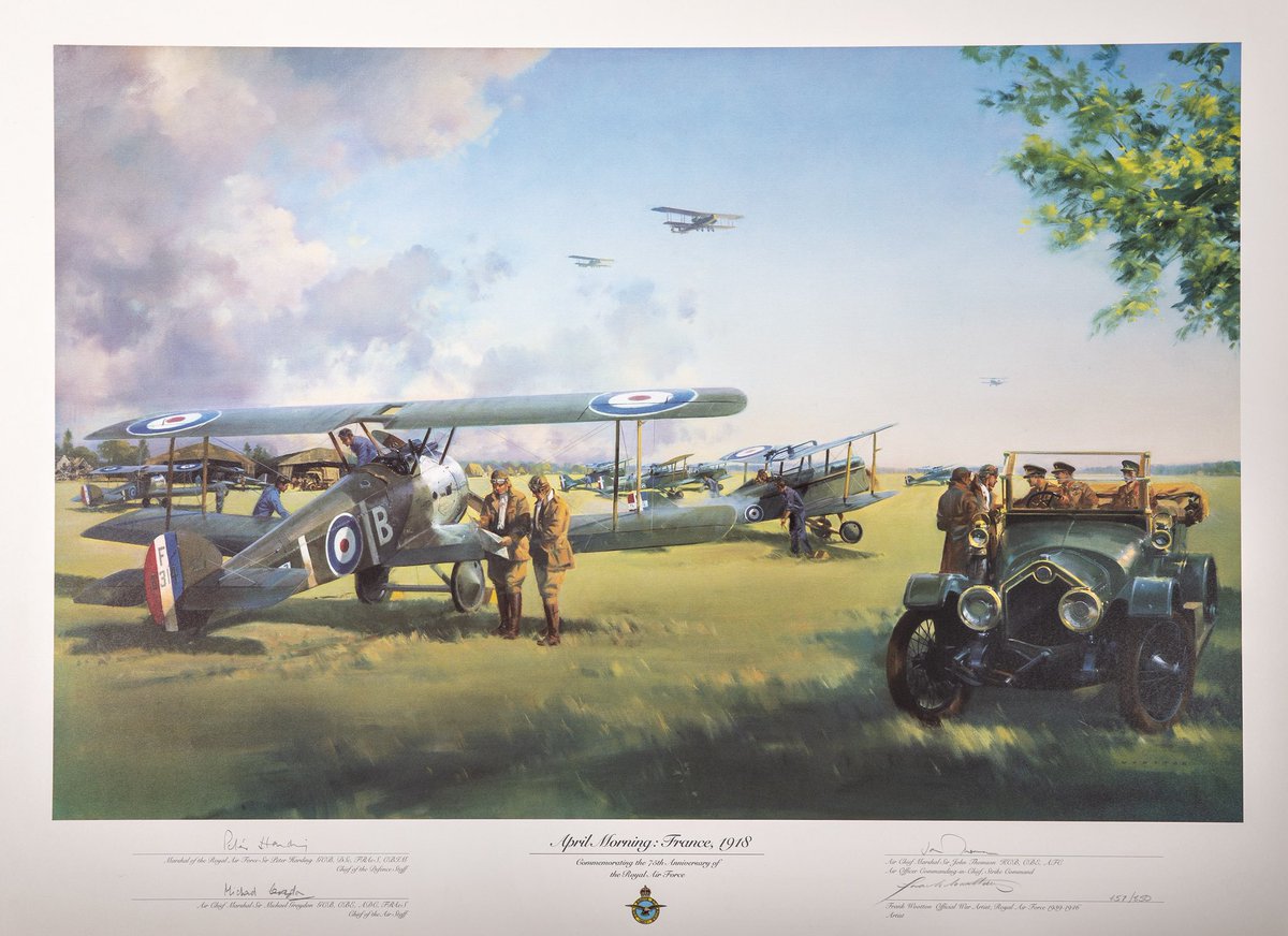 Happy Birthday to the <a href="/RoyalAirForce/">Royal Air Force</a>. 102 today.