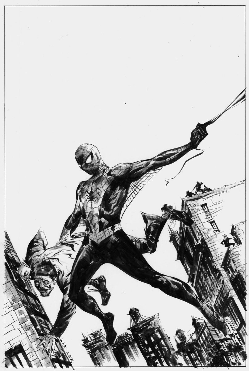 CoolComicArt's tweet image. Spider-Man by Jae Lee