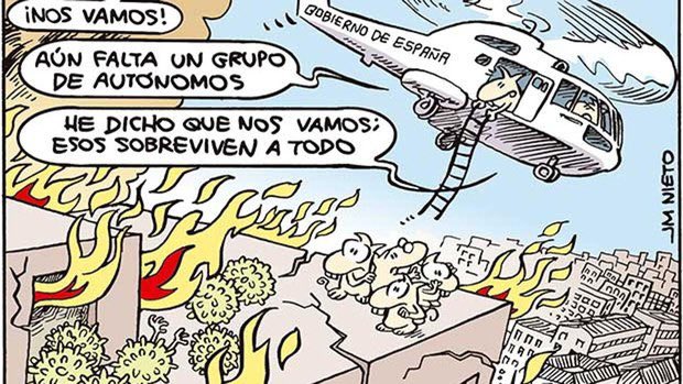 Por si nos quedaba alguna duda, esta imagen muestra, con humor, la realidad de muchísimos autónomos d este país
No sé cómo vamos a salir pero sí sé q será gracias a q nos apoyaremos entre nosotro@s 
Hoy me siento más sola q nunca #AutonomosAbandonados