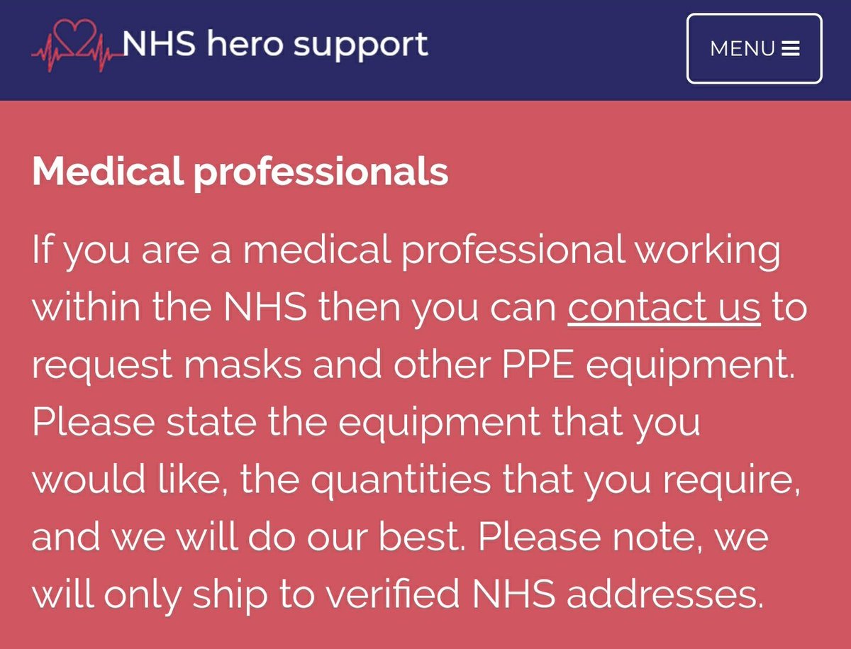 Hero Support - PPE Lifeline tweet media