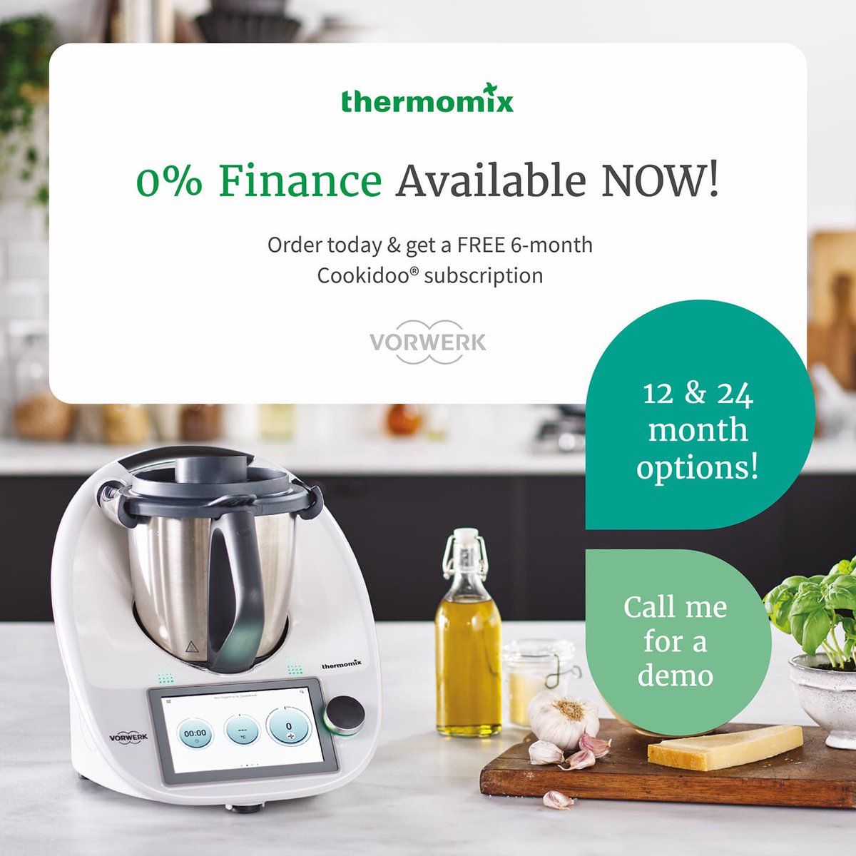 We have a great deal in the UK this month... 0% finance over 2 years and 6months extra Cookidoo membership 🤩- hopefully helping to make the Thermomix affordable for more people. contact me for a online demo #Thermomix #thermomixfriends #thermomixhomecooking