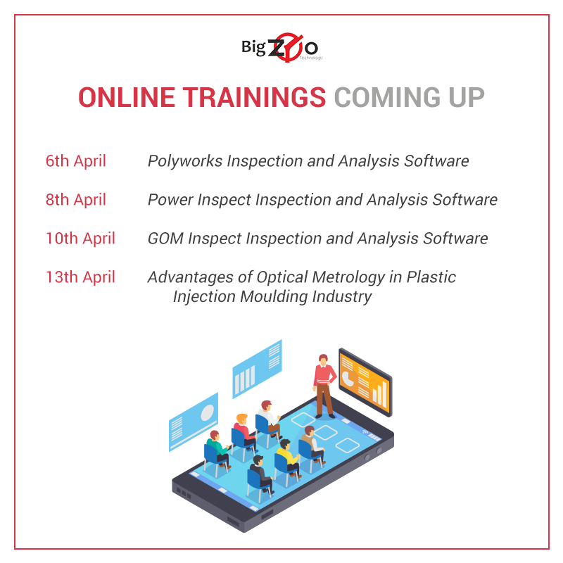 LlpBig's tweet photo. We are hosting web training sessions.
Register here for coming week's webinars: https://t.co/Hjv3RJs4fD

#metrology #training #opticalmetrology #3Dscanning #bigzerotechnology https://t.co/CwgxEQNt71