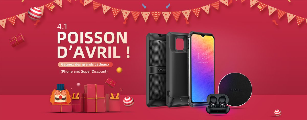 DoogeeFrance_'s tweet photo. Poisson d’avril ! poisson d’avril.😏Mettre l'écran d'ordinateur du PC de quelqu'un à l'envers.[Ctrl + Alt + flèche en bas]. #GagnezSmartphones et #CodeDeReduction dans notre boutique en ligne maintenant https://t.co/LJVUQiZMKx https://t.co/8SxEoJW3eT